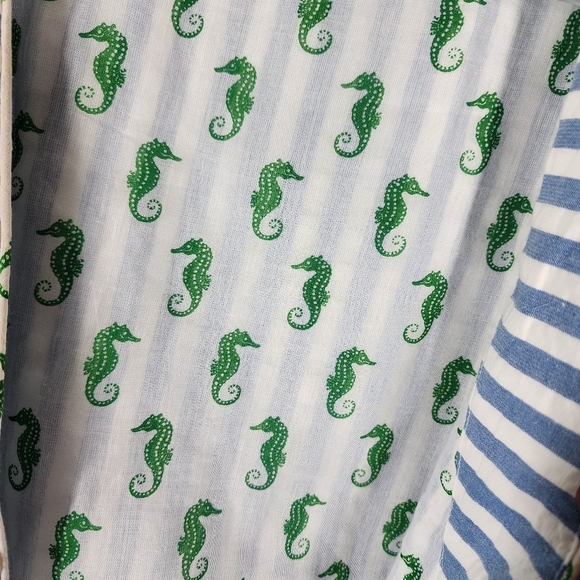 MAEVE STRIPED OPEN FRONT TOP - Picture 8 of 8